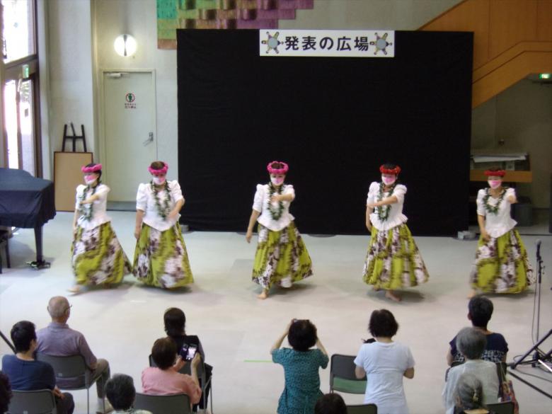 ブーケ祭りの様子