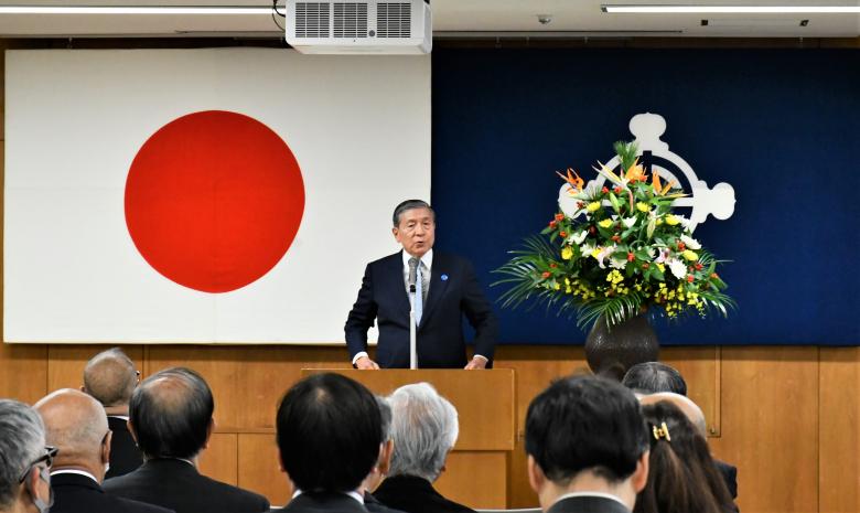 仕事始め式写真