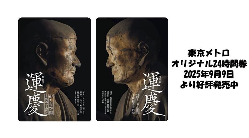 運慶メトロ24時間券の画像