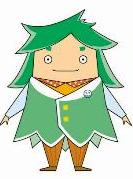中央区の森のイメージキャラクターの画像