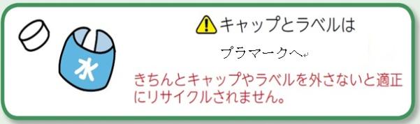 ペットボトルマークの画像