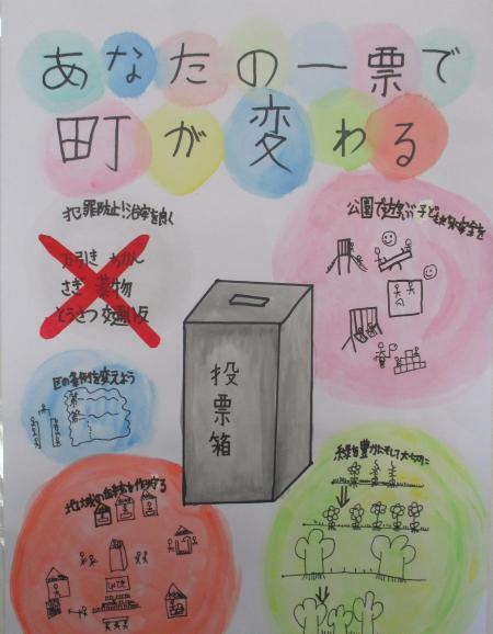 中央小学校6年生　丸山　蓮太朗さんの作品　画像